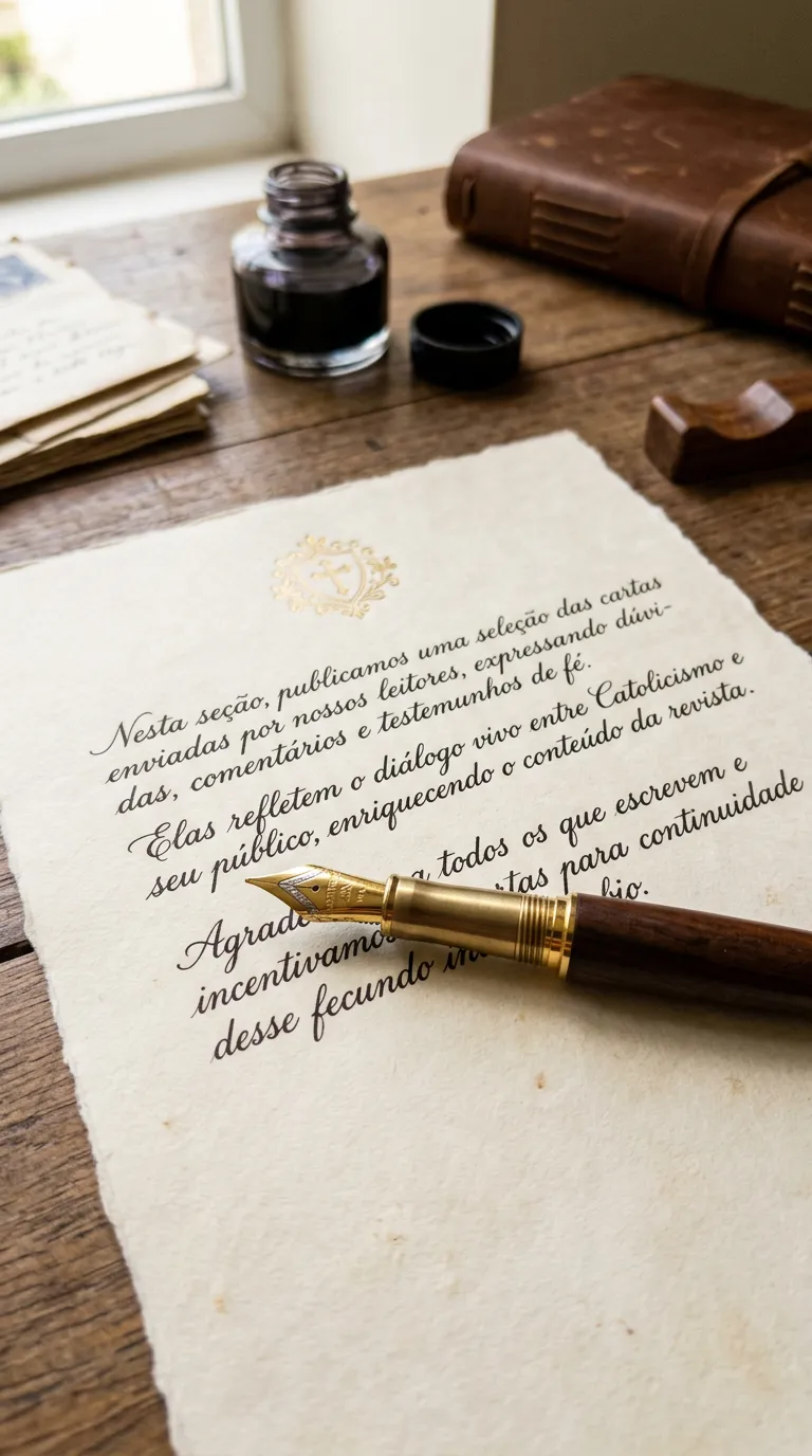 Carta dos leitores do mês de abril 2026